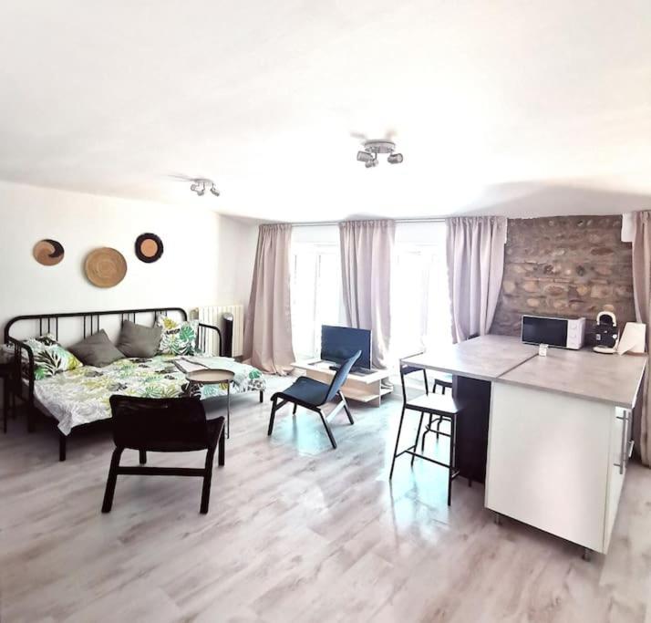 Studio Coquet Avec Vue Sainte-Foy-lès-Lyon Eksteriør bilde